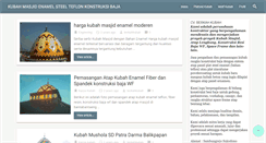 Desktop Screenshot of kubahmasjid.net